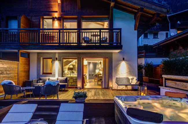 An Elevated Chalet With Serene Views of the Mont Blanc