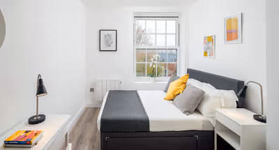 Living area - 1 bed apartment