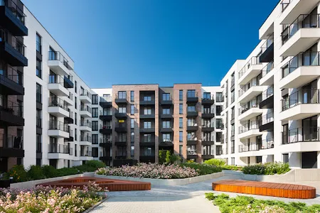 A new apartments estate | Rakowicka street