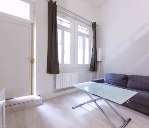 Living area at Avenue Kléber Serviced Apartment, Champs Elysees