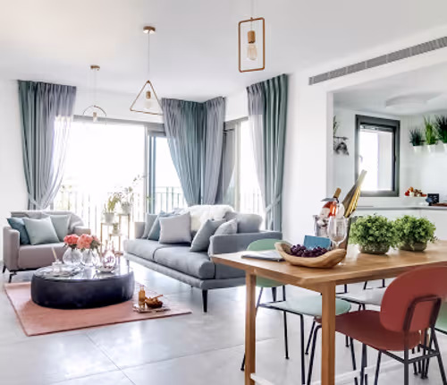 Living area at Haneviim Boutique