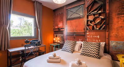 Luxury bedroom at Harav Kook Street