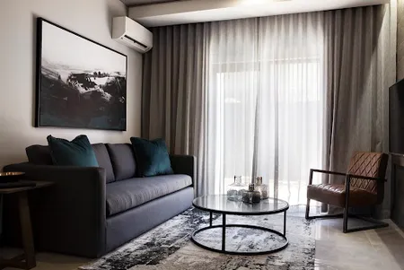 Living room at Kernick Avenue Serviced Apartment