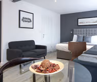 Luxury dining space at Newington Street in Liverpool City