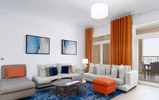 Sea View Two Bedroom Apartment In Palm Jumeirah