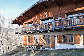 Classical Savoy Chalet in the French Alps in megeve
