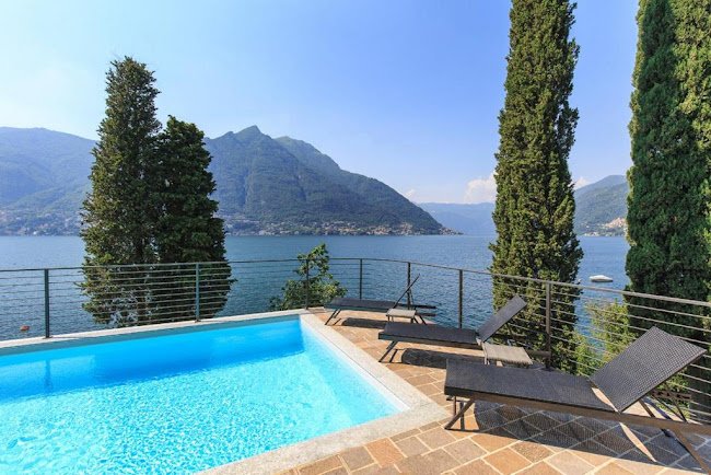 ULTRA MODERN LUXURY RETREAT ON THE FIRST LINE OF LAKE COMO!