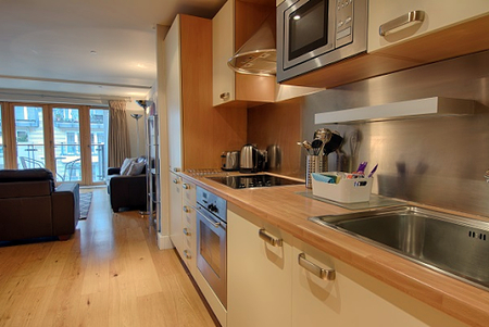 Fully equipped kitchen at Marina Place