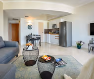 Living Area - 1 Bed Apartment 