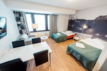 Triple Room at  Forenom Aparthotel Helsinki Herttoniemi