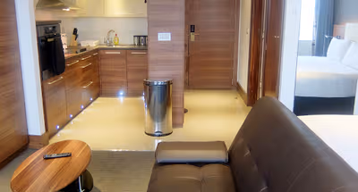 living space at Clarendon Road serviced apartments, Watford