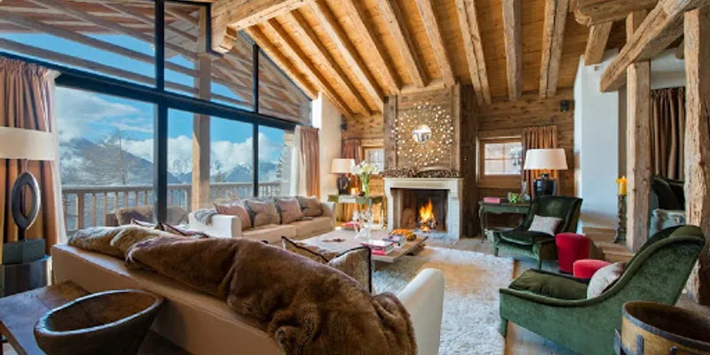 A Magnificent Chalet in the Ski Resort of Verbier