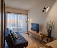 Corporate Housing Campanhã 09 living room