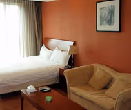 Cosy living area in Huichan Rd Serviced Apartment