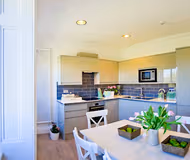 Fully equipped kitchen at Hampton Court