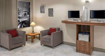 Comfy living area at Trocadero Serviced Apartment, Champs Elysee
