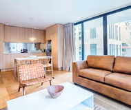 Living area at Malaga Plus