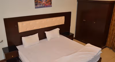 Bedroom at Ibn Taymeeyah Road Serviced Apartment