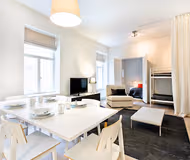 Living area at Forenom Turku Uudenmaankatu