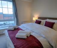 Luxury bedroom at Central Walk