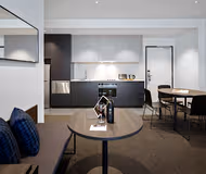 Stunning living area in Quest Penrith