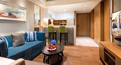 Living room at Somerset Swan Lake