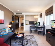 Stunning living area in Somerset Vientiane