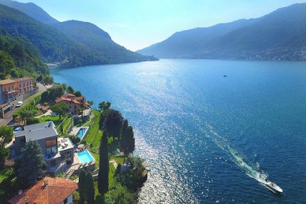 ULTRA MODERN LUXURY RETREAT ON THE FIRST LINE OF LAKE COMO!