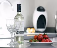 Living area - 1 bed apartment