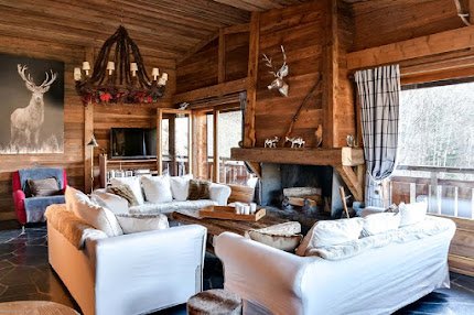 Classical Savoy Chalet in the French Alps