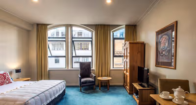 Bedroom at Quest Wellington