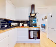 Fully equipped kitchen at Charming 2 Bed Victorian Terrace