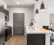 Fully equipped kitchen at Glendale Cuvee