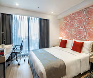 Stunning living area in Citadines OMR Chennai