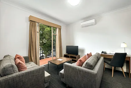 Stunning living area in Quest Dandenong