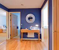 Bathroom at Docklands apartment