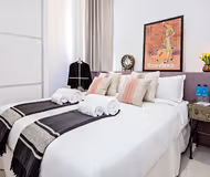 Bedroom at Carrer de Sants Serviced Apartments
