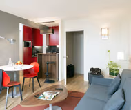 Living room at Toulouse Parthenon