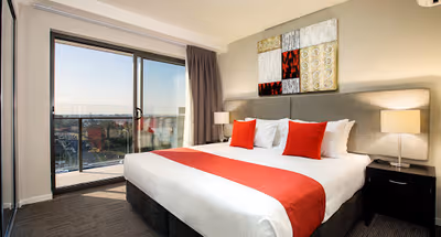 Simplistic living area in Quest Rockhampton