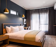 Bedroom at Sutherland Street Apartments