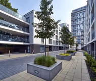 Exterior of New Central Apartment Woking