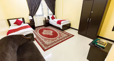 Bedroom at Sayyid Ash Shuhada Street Serviced Apartment