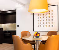 Luxury dining space at Knightsbrigde Residences