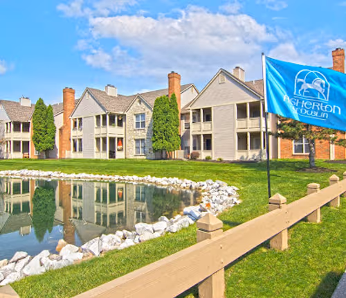 Exterior of Asherton Apartment