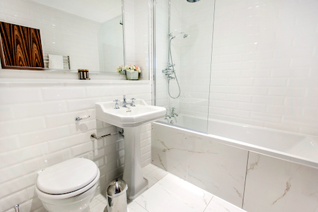 Bathroom at Apartments in the CENTRO at Milton Keynes