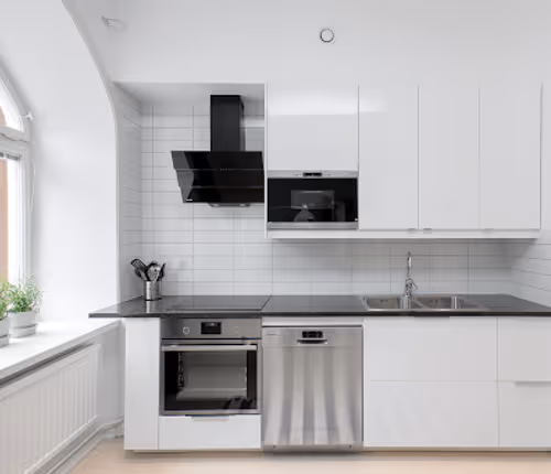 Fully equipped kitchen at Upplandsgatan Vanadisplan