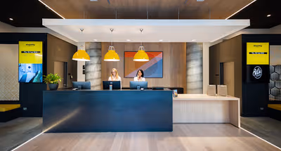 Entrance of Staycity Aparthotel Venice