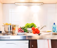 Fully equipped kitchen at Strasbourg Illkirch