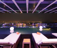 Pool side at Bangsar South Enclave Suites