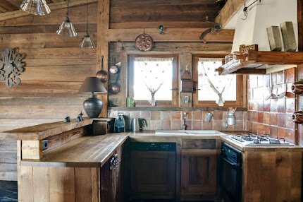 Classical Savoy Chalet in the French Alps